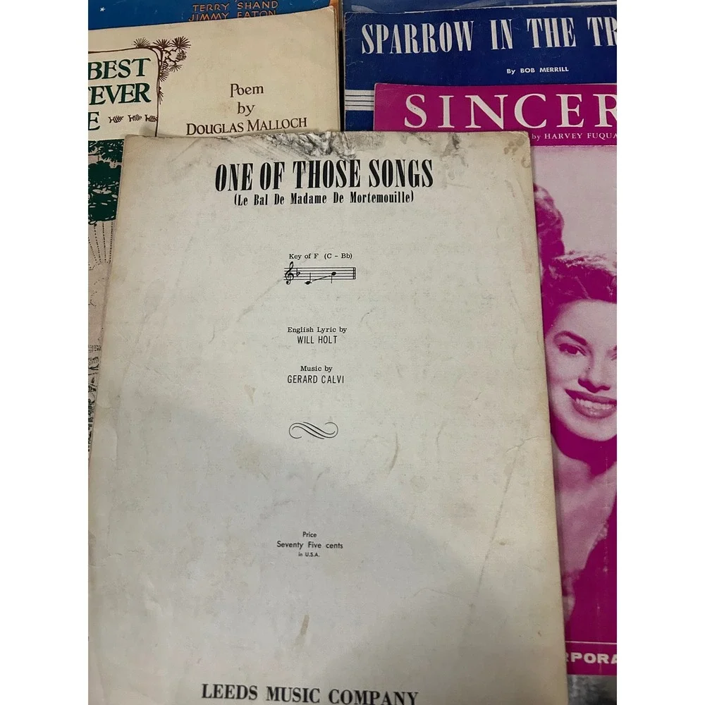 Vintage Sheet Music sheet music